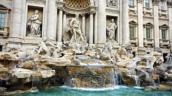 Trevi Fountain Wheelchair Rome Accessible Tours