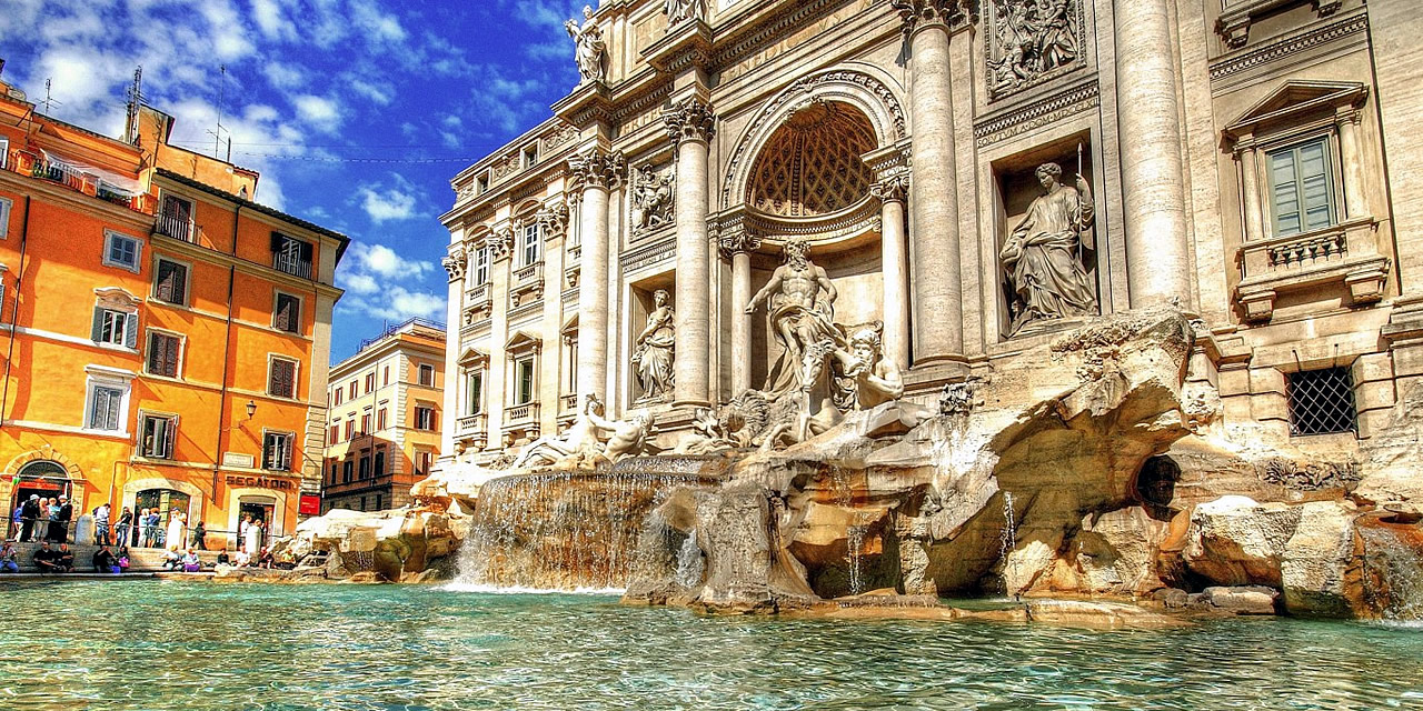 Trevi Fountain Wheelchair Rome Accessible Tours