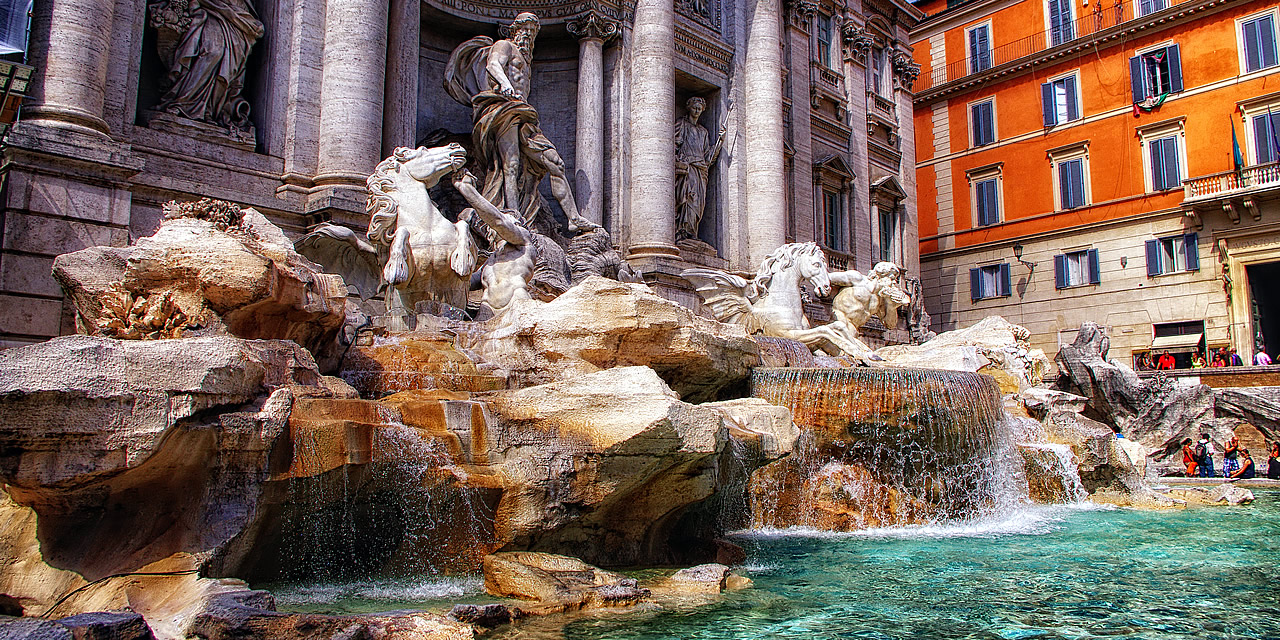 Trevi Fountain Wheelchair Rome Accessible Tours