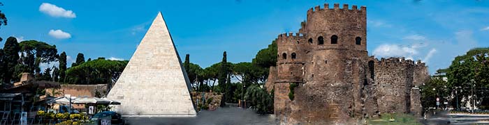 Pyramid of Caius Cestius Wheelchair Rome Accessible Tours